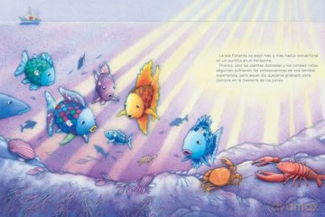 El Pez Arcoíris se escapa de la red: (Spanish Edition) (Rainbow Fish) - Marcus Pfister [KSIĄŻKA]
