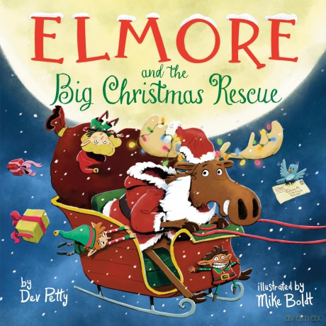 Elmore and the Big Christmas Rescue (Elmore the Moose) - Dev Petty [KSIĄŻKA]