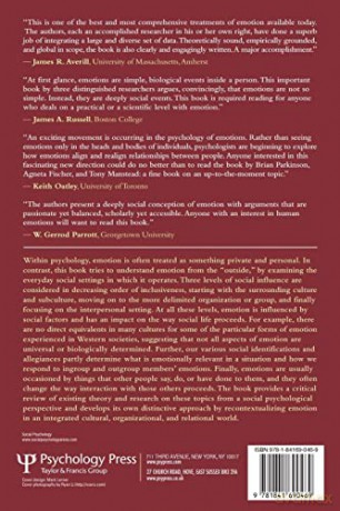 Emotion in Social Relations: Cultural, Group, and Interpersonal Processes - Brian Parkinson [KSIĄŻKA]