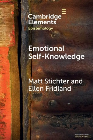Emotional Self-Knowledge: How Affective Skills Reveal Our Values, Goals, Cares, and Concerns (Elements in Epistemology) - Matt Stichter [KSIĄŻKA]
