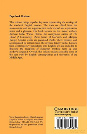 English Mystics of the Middle Ages (Cambridge English Prose Texts) - Barry Windeatt [KSIĄŻKA]