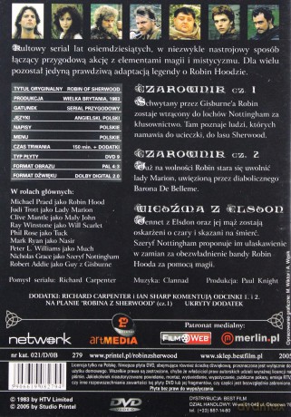 Robin Hood sezon 1 odcinki 1-3 (Robin z Sherwood) [DVD]