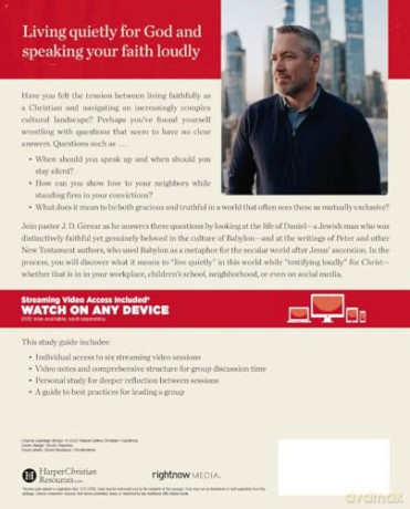 Everyday Revolutionary Bible Study Guide plus Streaming Video: How Daniel's Story and Peter's Example Help You Live as a Christian Today - J.D. Greear [KSIĄŻKA]