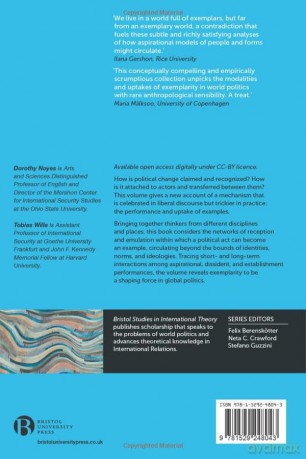 Exemplarity in Global Politics (Bristol Studies in International Theory) - Dorothy Noyes [KSIĄŻKA]