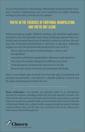 Exposing Emotional Manipulation: Break the Control, Grow Relationally, Heal Emotionally - Ryan LeStrange [KSIĄŻKA]
