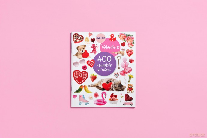 Eyelike Stickers: Valentines [KSIĄŻKA]
