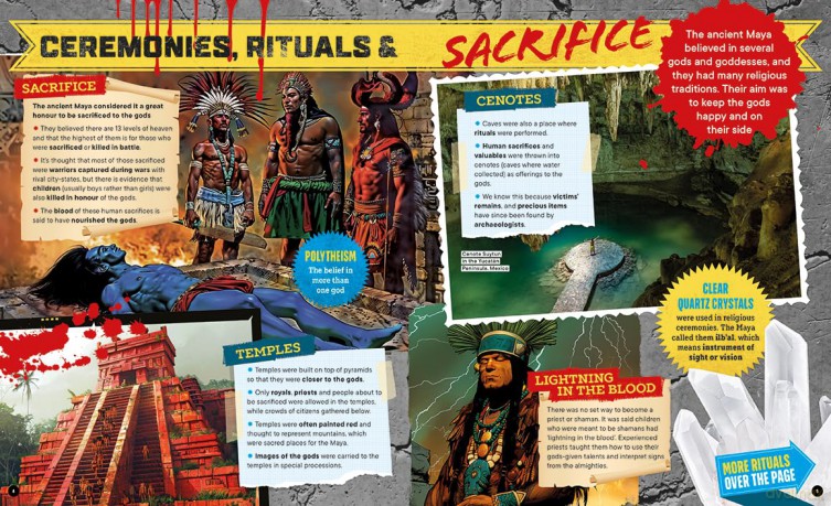 Factology: The Maya: Open Up a World of Information! - Factology [KSIĄŻKA]