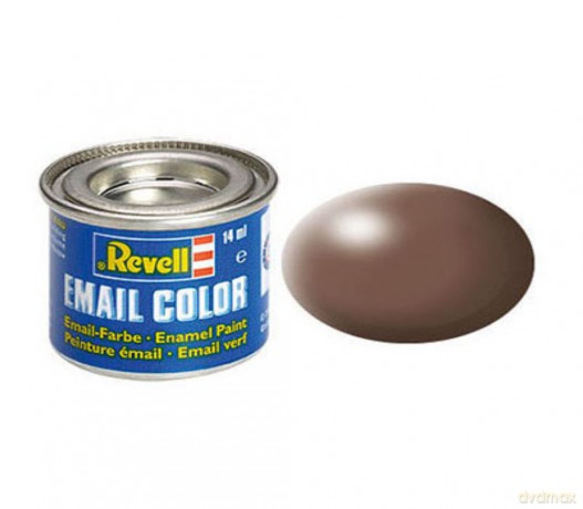 Revell Email Color 381 Brązowy Silk 14ml [ZABAWKA]