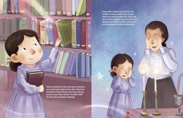 Fanny's Big Idea: How Jewish Book Week Was Born - Richard Michelson [KSIĄŻKA]