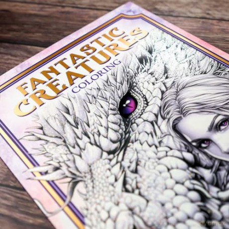 Fantastic Creatures Coloring - Editors of Thunder Bay Press [KSIĄŻKA]