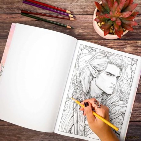Fantastic Creatures Coloring - Editors of Thunder Bay Press [KSIĄŻKA]