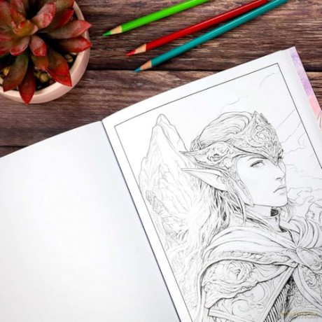 Fantastic Creatures Coloring - Editors of Thunder Bay Press [KSIĄŻKA]
