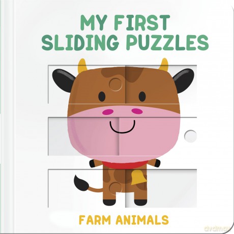 Farm Animals (My First Sliding Puzzles) - Yoyo Books [KSIĄŻKA]