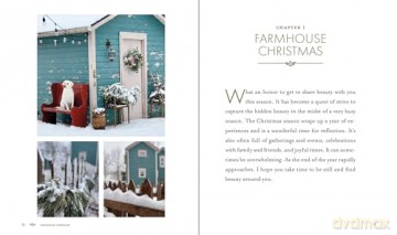 Farmhouse Christmas: Make Your Home a Cozy Haven of Rustic Holiday Charm - Kristine Stark [KSIĄŻKA]