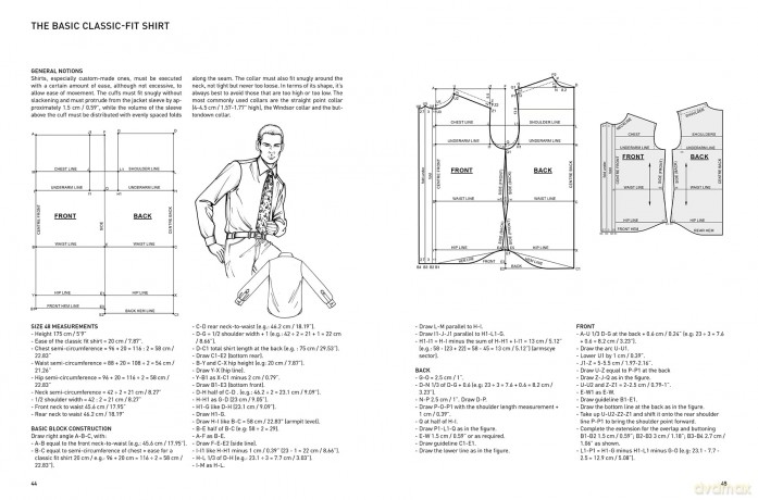 Fashion Patternmaking for Menswear: Shirts, Trousers, Jackets, Coats, Cloaks, Underwear and Knitwear - Antonio Donnanno [KSIĄŻKA]