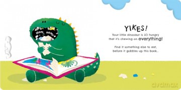 Feed your Dinosaur (Turn the Wheel Books) - Anna Milbourne [KSIĄŻKA]