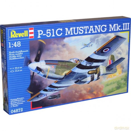 Revell P51c Mustang Mkiii Samolot [ZABAWKA]