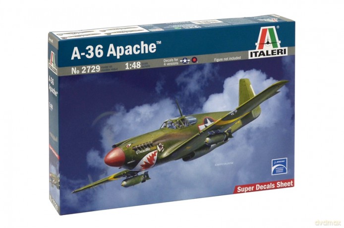 Italeri A36 Apache Samolot [ZABAWKA]