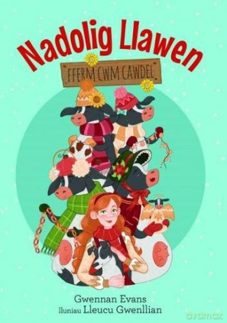 Fferm Cwm Cawdel: Nadolig Llawen - Gwennan Evans [KSIĄŻKA]