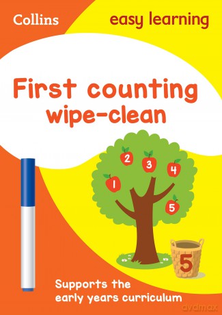 First Counting Age 3-5 Wipe Clean Activity Book: Ideal for home learning (Collins Easy Learning Preschool) - Collins Easy Learning [KSIĄŻKA]