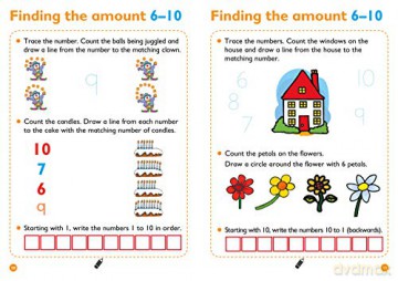 First Counting Age 3-5 Wipe Clean Activity Book: Ideal for home learning (Collins Easy Learning Preschool) - Collins Easy Learning [KSIĄŻKA]