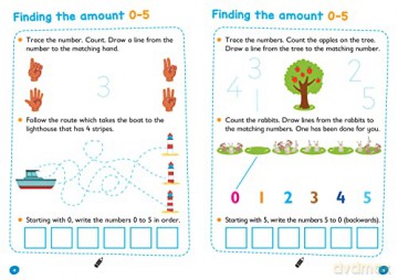 First Counting Age 3-5 Wipe Clean Activity Book: Ideal for home learning (Collins Easy Learning Preschool) - Collins Easy Learning [KSIĄŻKA]