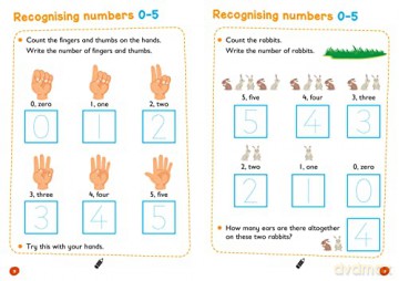First Counting Age 3-5 Wipe Clean Activity Book: Ideal for home learning (Collins Easy Learning Preschool) - Collins Easy Learning [KSIĄŻKA]