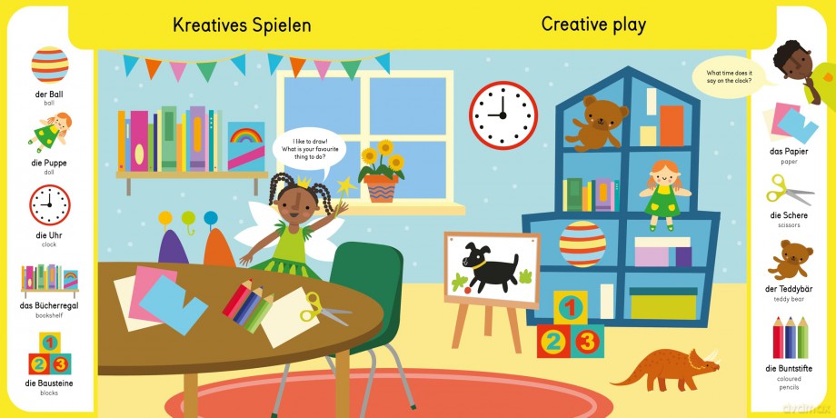 First German Words: With Over 100 Words (Point and Find) - Vicky Barker [KSIĄŻKA]