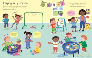 First Sticker Book Getting Dressed - Jessica Greenwell [KSIĄŻKA]
