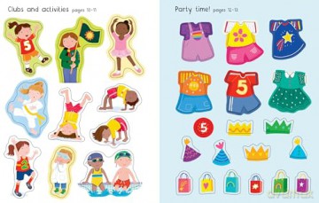 First Sticker Book Getting Dressed - Jessica Greenwell [KSIĄŻKA]
