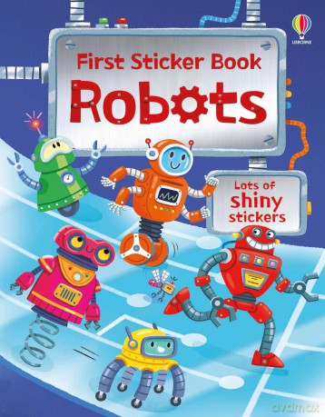 First Sticker Books Robots - Alice Beecham [KSIĄŻKA]