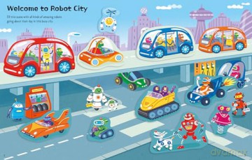 First Sticker Books Robots - Alice Beecham [KSIĄŻKA]