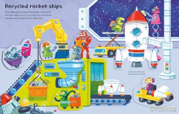 First Sticker Books Robots - Alice Beecham [KSIĄŻKA]