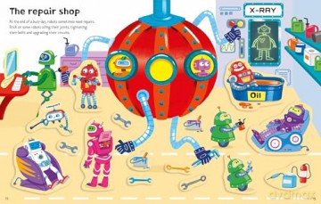 First Sticker Books Robots - Alice Beecham [KSIĄŻKA]