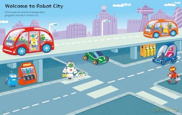 First Sticker Books Robots - Alice Beecham [KSIĄŻKA]