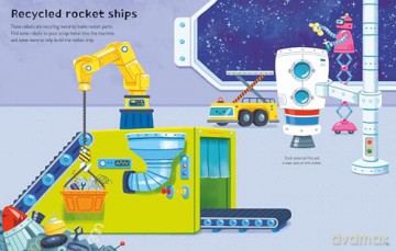 First Sticker Books Robots - Alice Beecham [KSIĄŻKA]