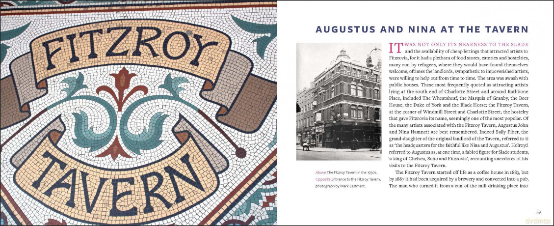 Fitzrovia, 1900-1950: An Artist's Domain - Ruth Artmonsky [KSIĄŻKA]