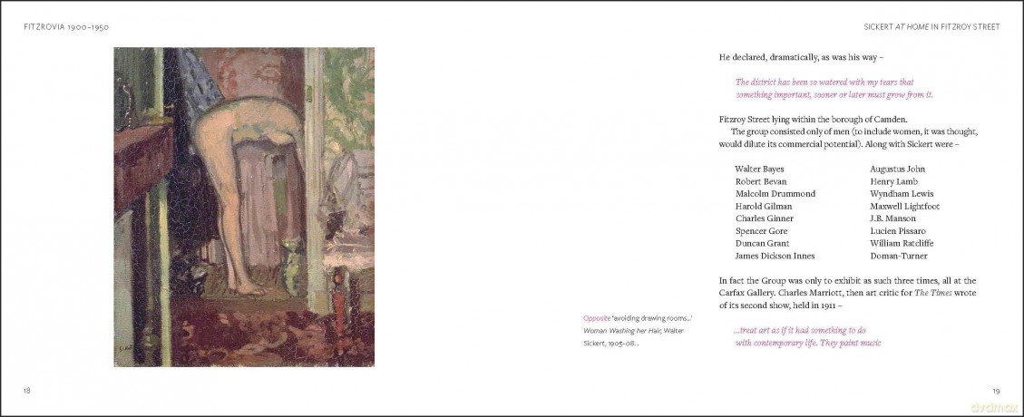 Fitzrovia, 1900-1950: An Artist's Domain - Ruth Artmonsky [KSIĄŻKA]