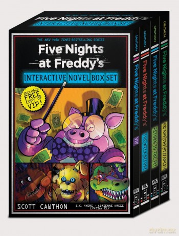 Five Nights at Freddy's: Interactive Novels Box Set - Scott Cawthon [KSIĄŻKA]