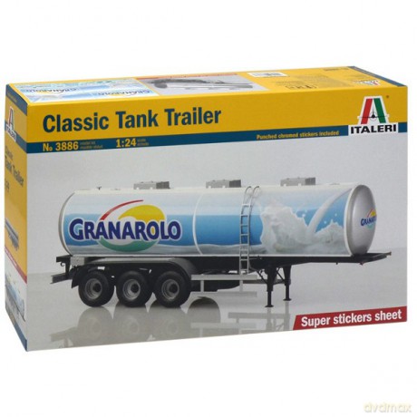 Italeri Classic Tank Trailer Cysterna [ZABAWKA]