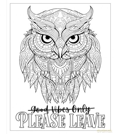 For F*ck's Sake: A Satisfyingly Sweary Adult Coloring Book - Caitlin Peterson [KSIĄŻKA]