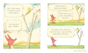 Fox & Chick: Up and Down: and Other Stories (Fox and Chick) - Sergio Ruzzier [KSIĄŻKA]