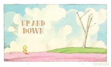Fox & Chick: Up and Down: and Other Stories (Fox and Chick) - Sergio Ruzzier [KSIĄŻKA]