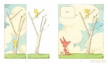 Fox & Chick: Up and Down: and Other Stories (Fox and Chick) - Sergio Ruzzier [KSIĄŻKA]