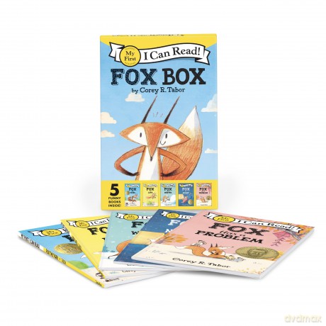Fox 5-Book I Can Read Box Set: Fox Box: Fox the Tiger, Fox Is Late, Fox versus Winter, Fox at Night, Fox Has a Problem (I Can Read Level 1) - Corey R. Tabor [KSIĄŻKA]