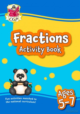 Fractions Activity Book for Ages 5-7 (CGP KS1 Activity Books and Cards) - CGP Books [KSIĄŻKA]