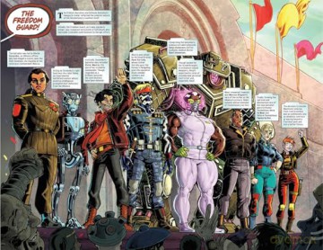 Free Planet Volume 1: A Romantic, Geopolitical Space Opera Graphic Novel - Aubrey Sitterson [KSIĄŻKA]