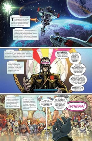 Free Planet Volume 1: A Romantic, Geopolitical Space Opera Graphic Novel - Aubrey Sitterson [KSIĄŻKA]