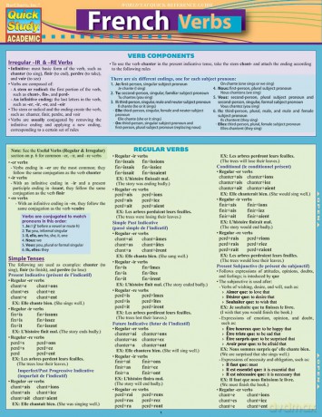 French Verbs (Quick Study Academic) - Liliane Arnet [KSIĄŻKA]