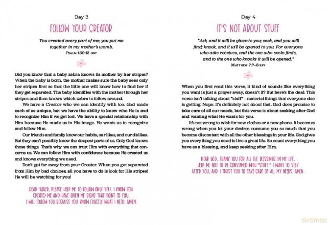 Fresh Start Devotions for Girls: Daily Inspiration - Compiled by Barbour Staff [KSIĄŻKA]